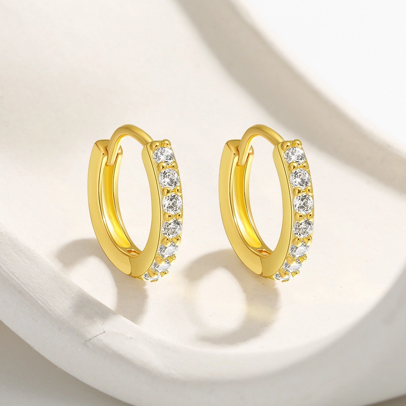 Product image KAHASIL - Anting Titanium Anti Karat dan Luntur Aksesoris Mutiara KH013 all variant GOLD
